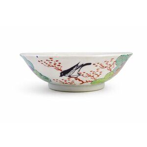 Hand Painted Famille Rose Porcelain Bowl Catch all Chinese Qing Dynasty Floral
